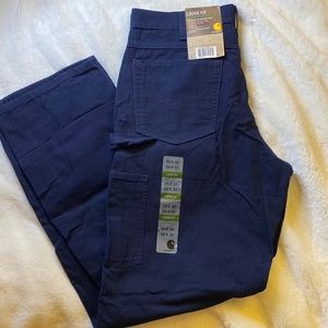 Carhartt loose fit canvas carpenter jeans